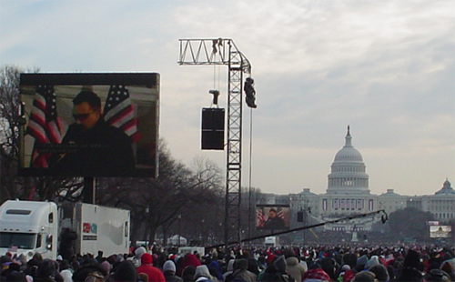 Bono at Inauguration