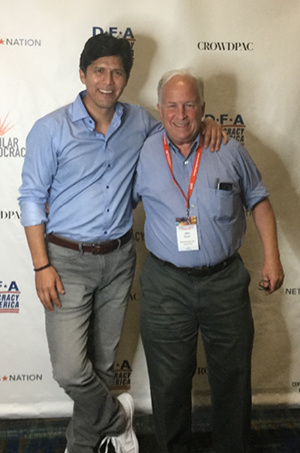 Kevin De León and Jim Dean