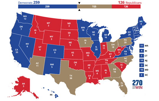 My Electoral Map